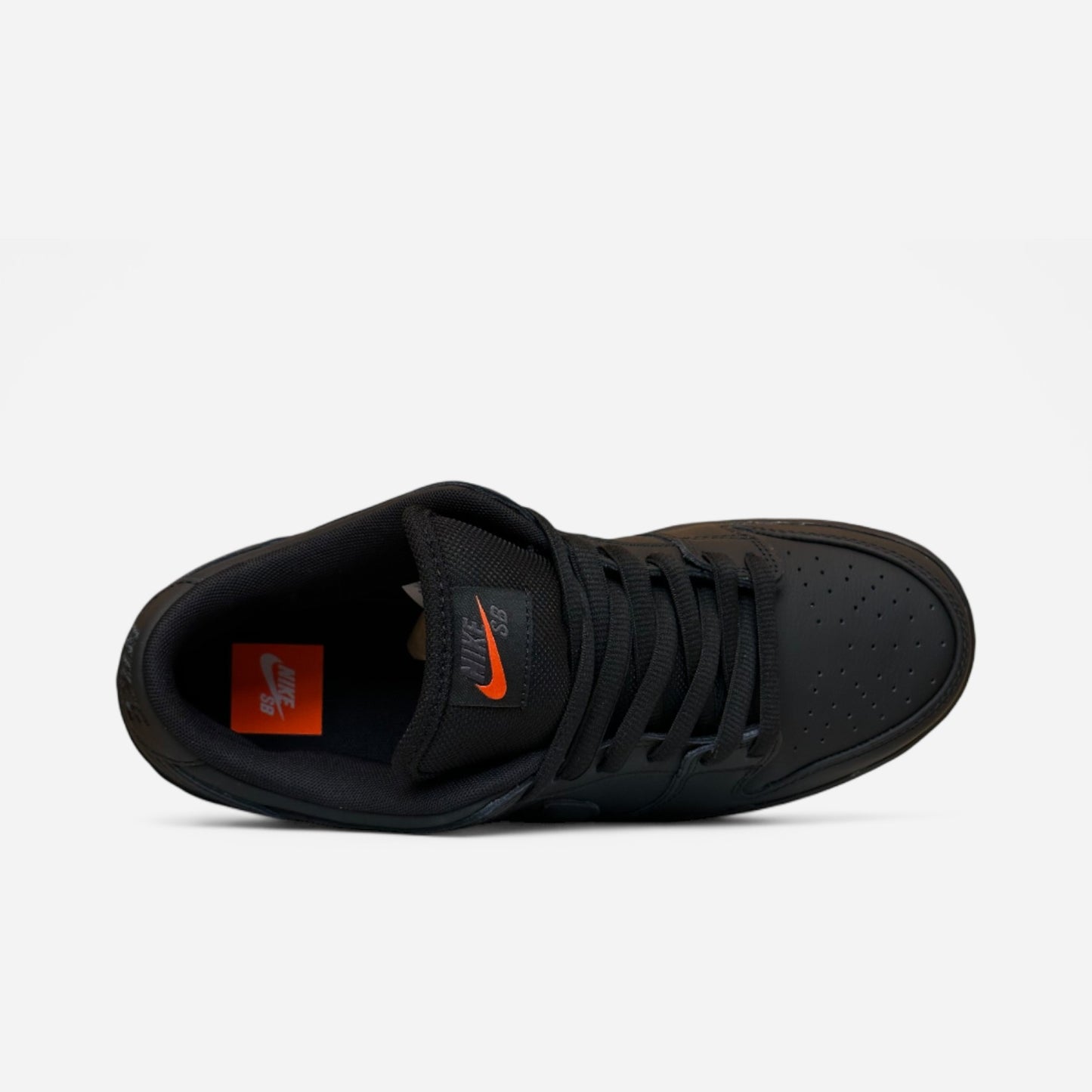 Nike SB - Dunk Low Pro Orange Label Shoes - Black/Black/Black