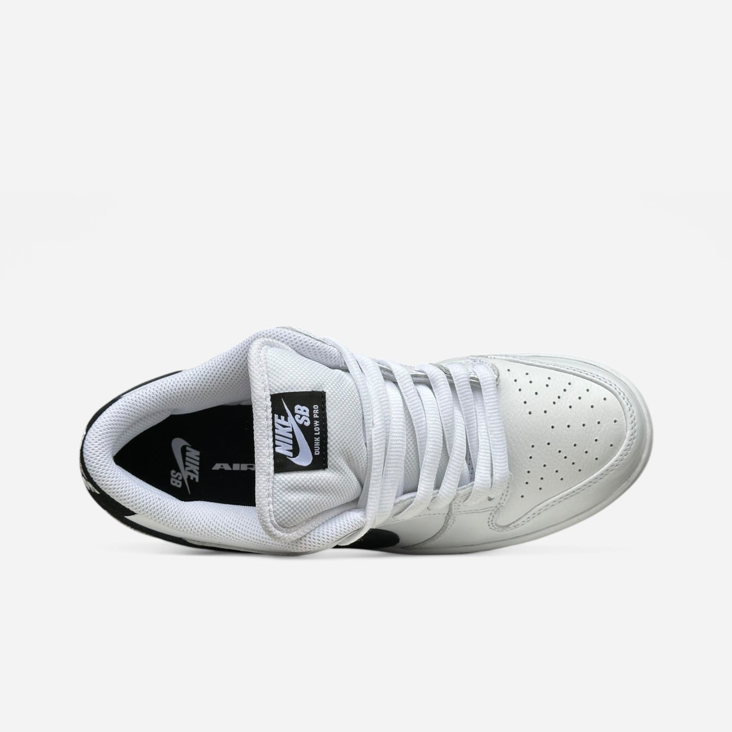 Nike SB - Dunk Low Pro Shoes - White/Black/White