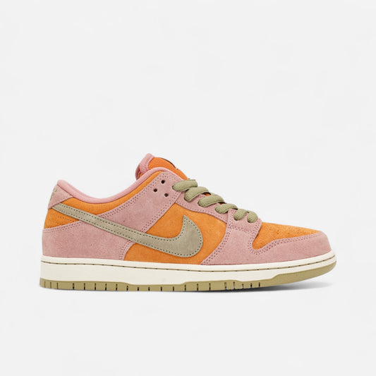 Nike SB - Dunk Low Pro Shoes - Red Stardust/Neutral Olive