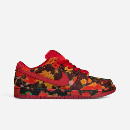 Nike SB - Dunk Low Pro "Wizard of Oz" Shoes - Gym Red/University Red/Multi