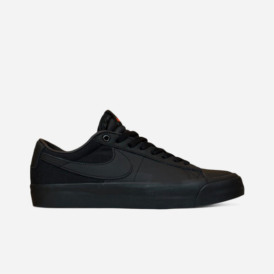 Nike SB - GT Blazer Orange Label Shoes - Black/Black/Black