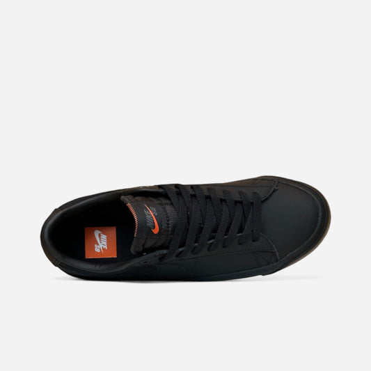 Nike SB - GT Blazer Orange Label Shoes - Black/Black/Black