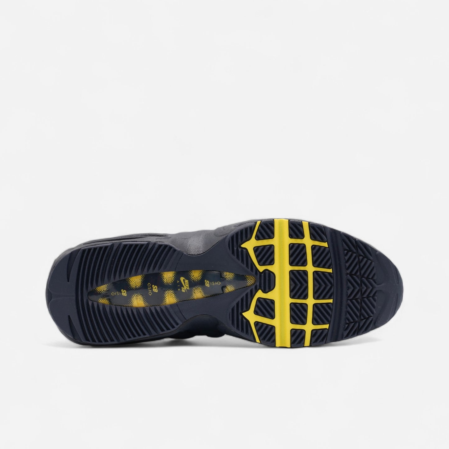Nike SB - Air Max 95 Eric Koston Shoes - Obsidian/Speed Yellow/Midnight Navy