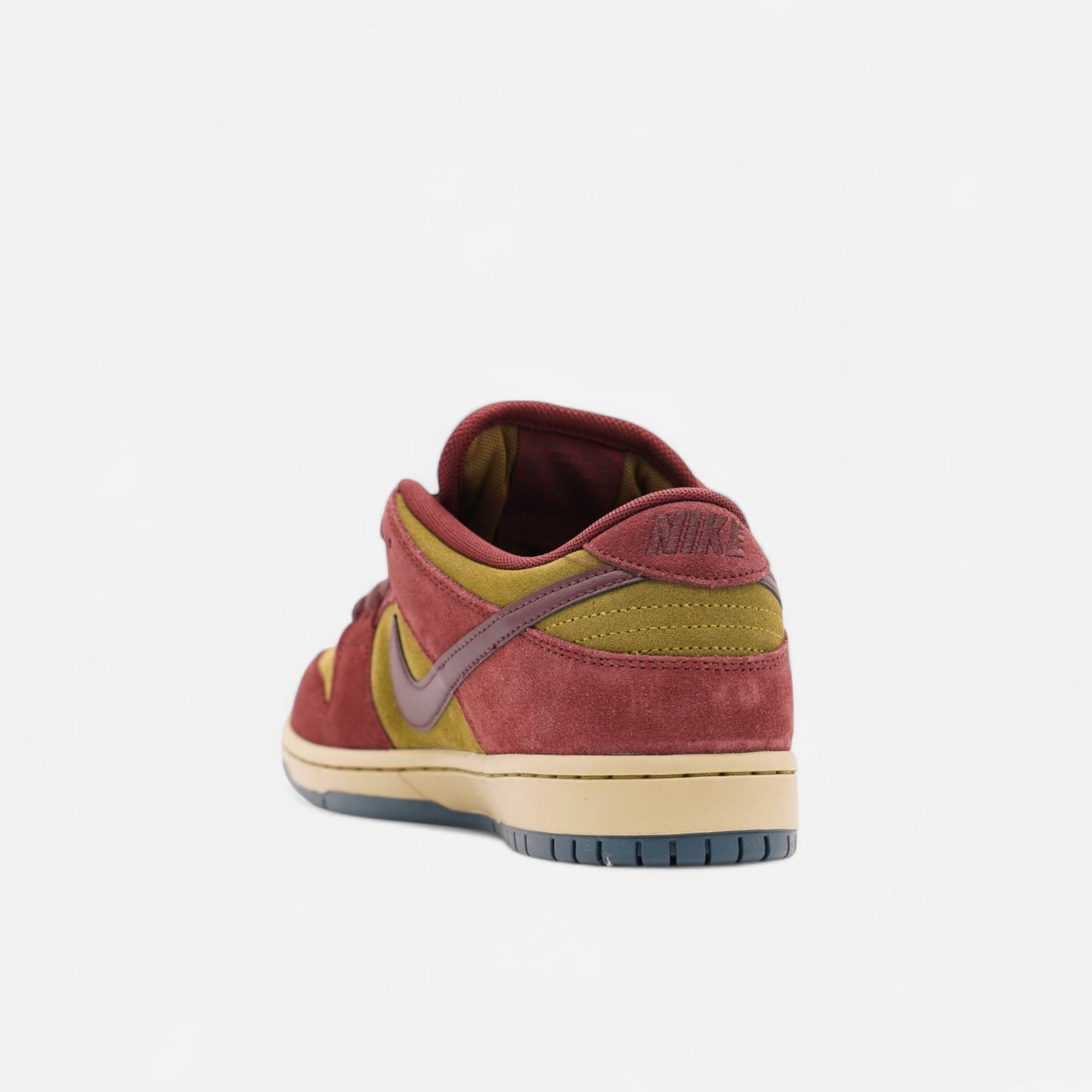 Nike SB - Dunk Low Pro Shoes - Dark Team Red/Burgundy Crush/Olive Flak