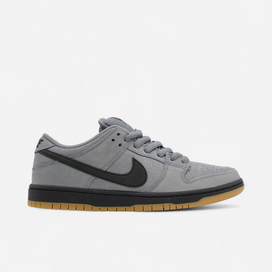 Nike SB - Dunk Low Pro Orange Label Shoes - Cool Grey/Black/Cool Grey/Dark Grey