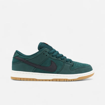 Nike SB - Dunk Low Pro Orange Label Shoes - Deep Fir/Black Fir/Sail