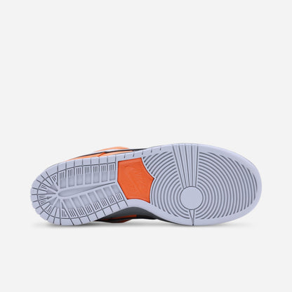 Nike SB - Dunk Low Pro “Muni Fast Pass” Shoes - Safety Orange/Wolf Grey Baroque Brown