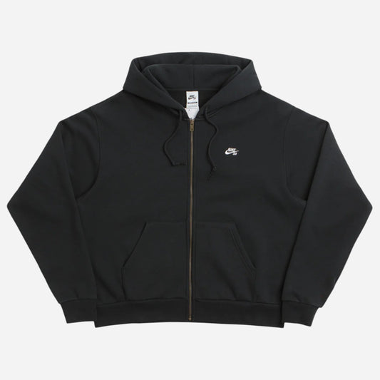 Nike SB - Essential Zip Logo Hood - Black