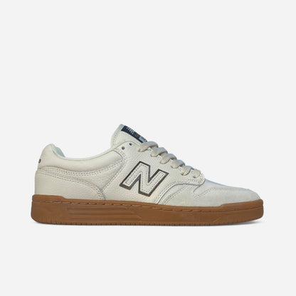 New Balance Numeric - Andrew Reynolds 480 Shoes - Sea Salt/Brown