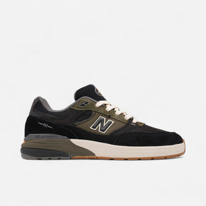 New Balance Numeric - Andrew Reynolds 933 Shoes - Black/Olive