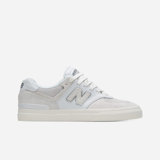 New Balance Numeric - 574 Arrow & Beast Shoes - White/Silver