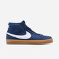 Nike SB - Blazer Mid Orange Label Shoes - Navy/White/Gum