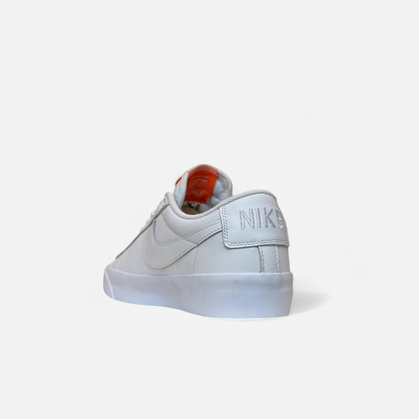 Nike SB - GT Blazer Orange Label Shoes - White/White/White