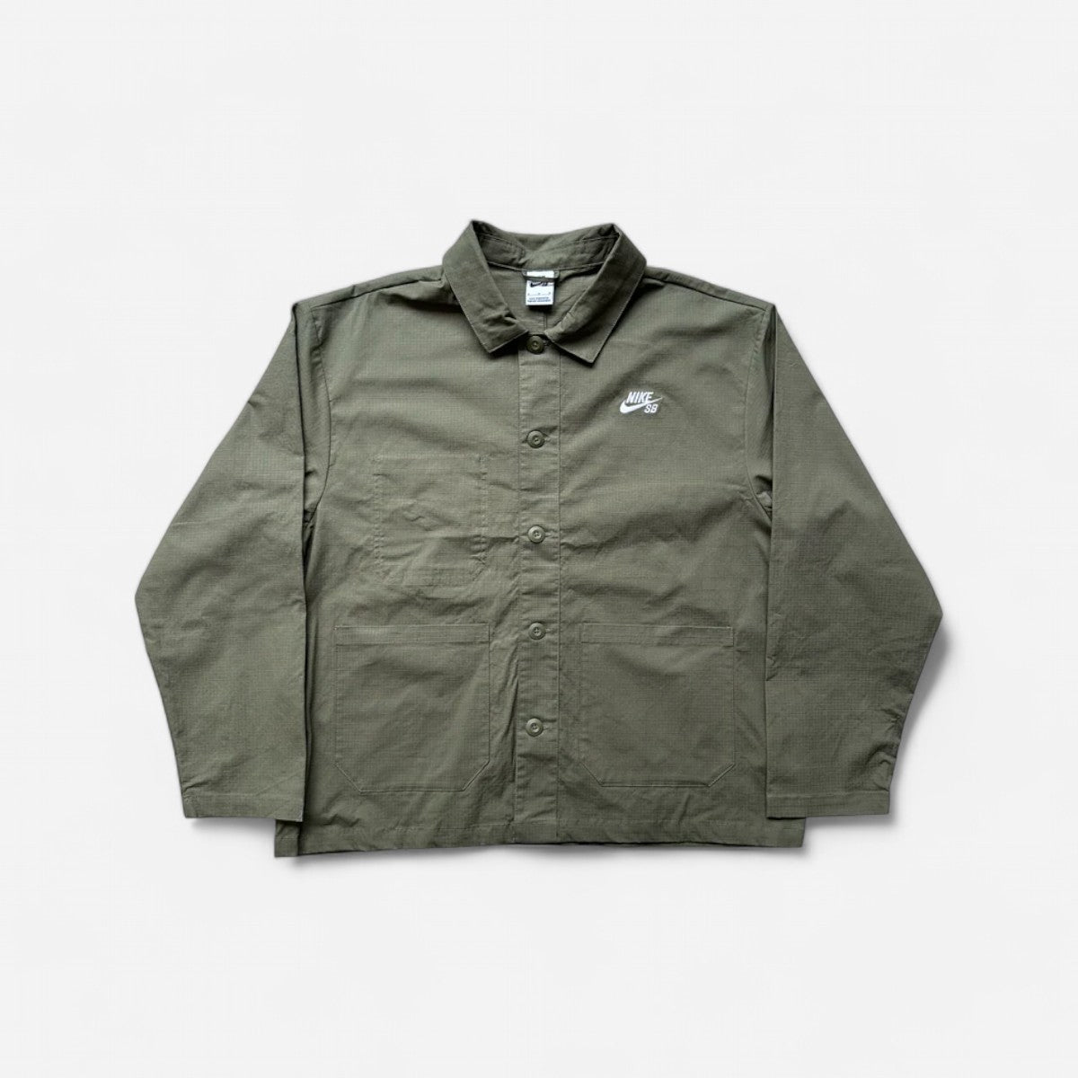 Nike SB - Chore Jacket - Medium Olive/White