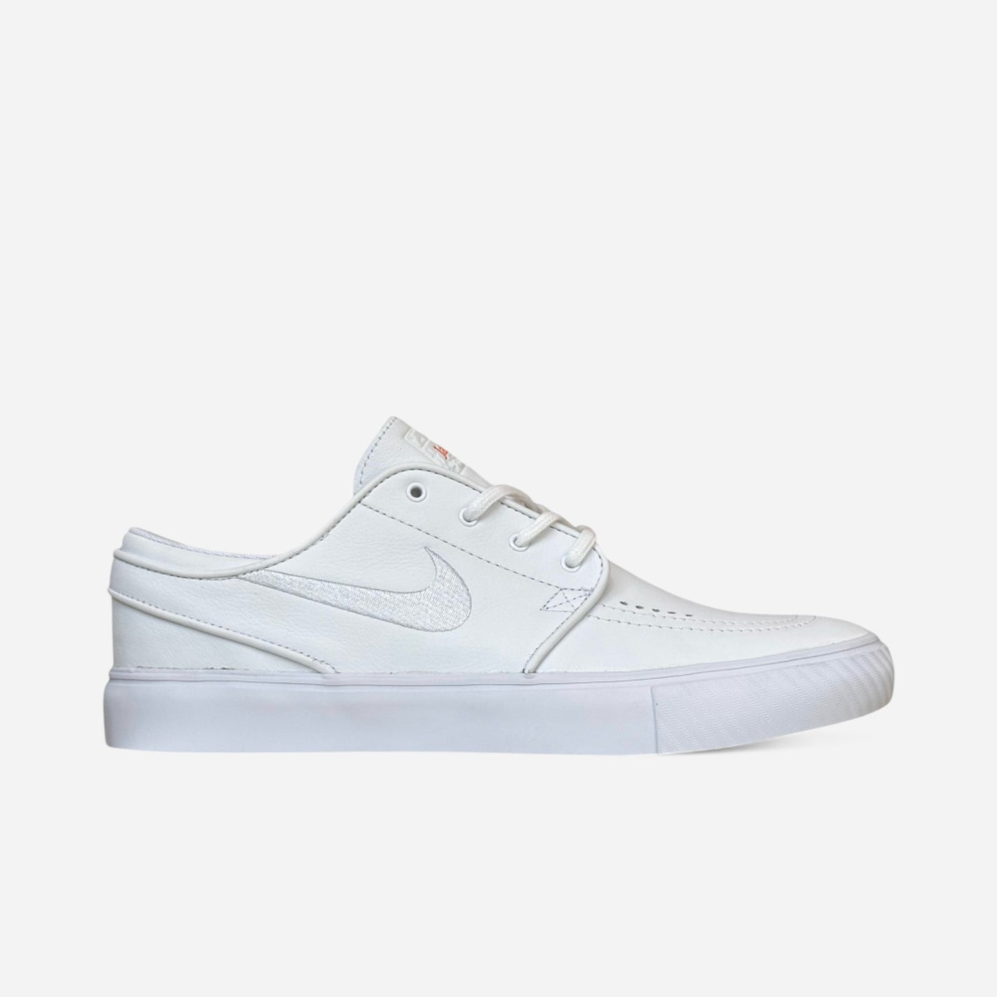 Nike SB - Zoom Janoski Orange Label Shoes - White/White/White