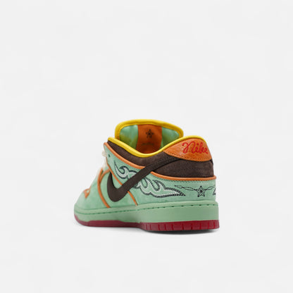 Nike SB - Dunk Low Pro "Rodeo" Shoes - Tourmaline/Baroque Brown
