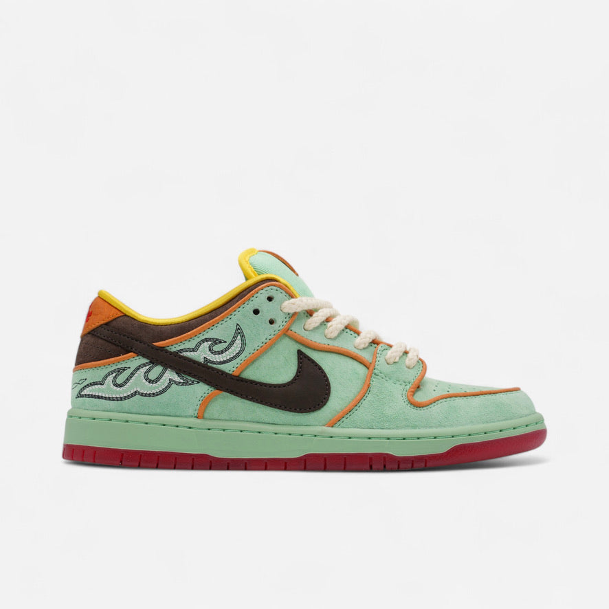 Nike SB - Dunk Low Pro "Rodeo" Shoes - Tourmaline/Baroque Brown