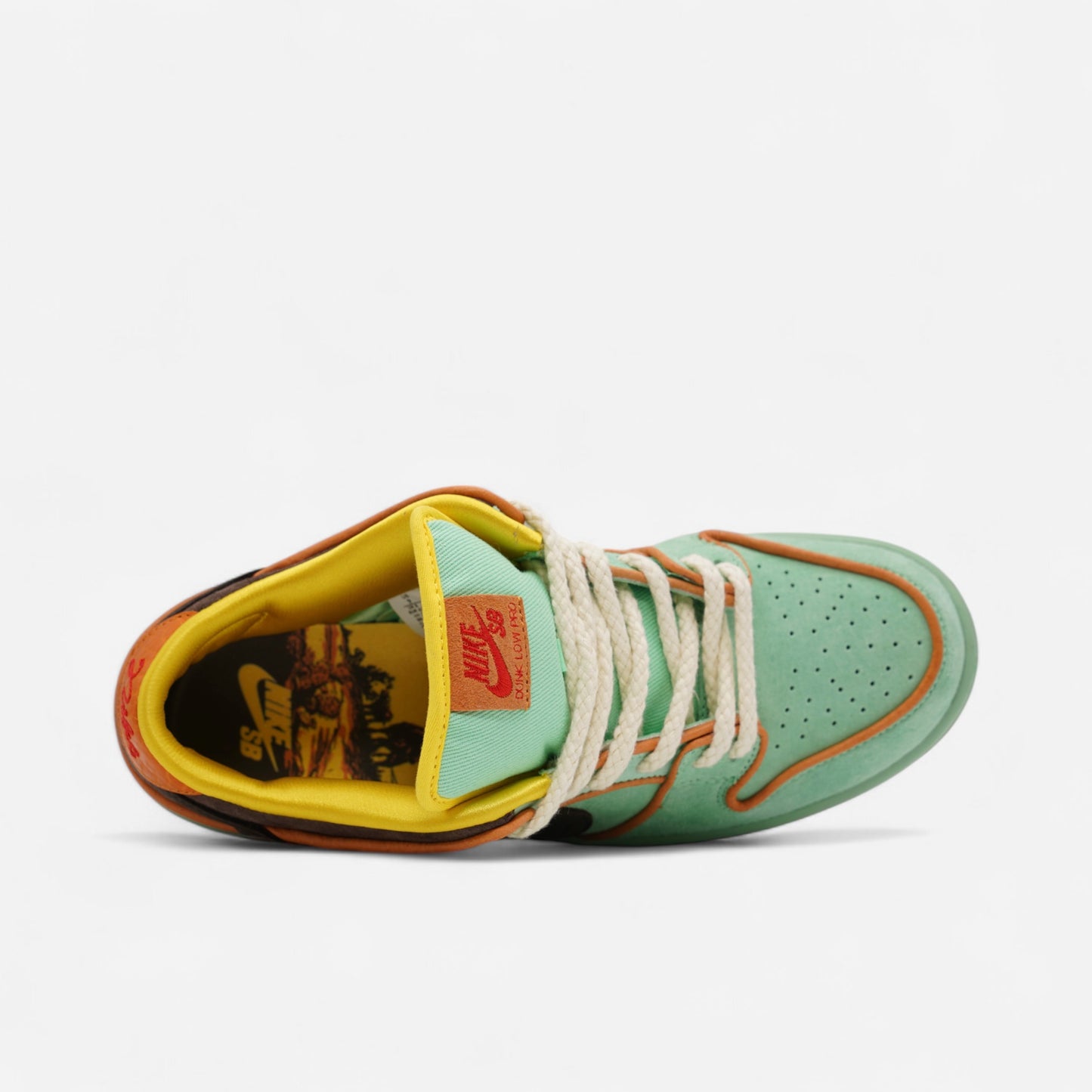 Nike SB - Dunk Low Pro "Rodeo" Shoes - Tourmaline/Baroque Brown