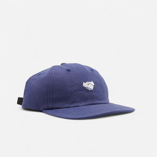 North - Supplies Logo Canvas Cap - Blue