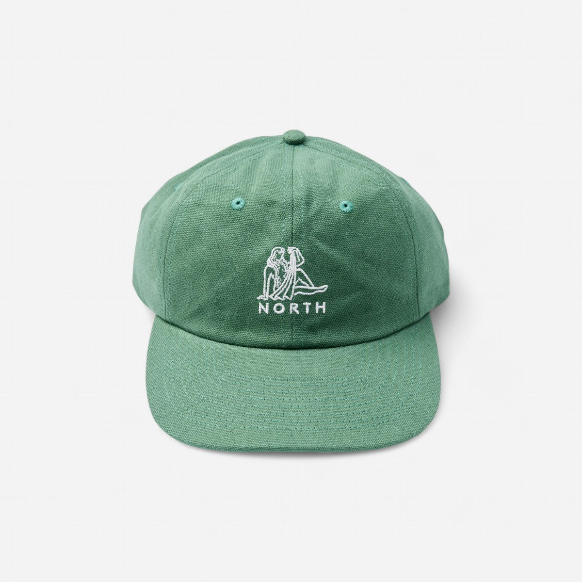 North - Zodiac Logo Canvas Cap - Green