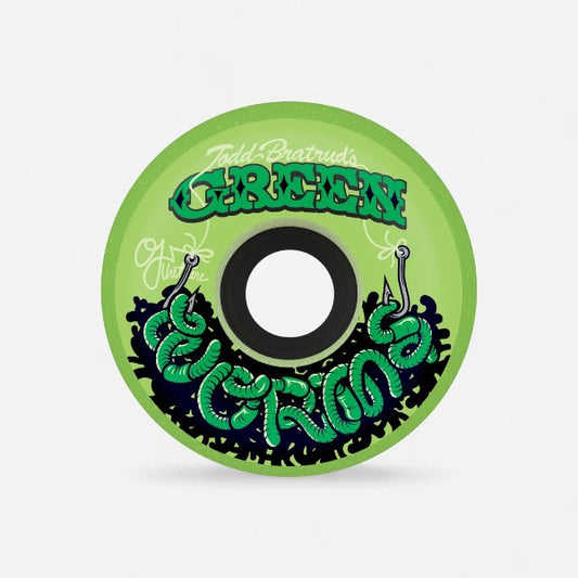 OJ - Green Worms Super Juice Wheels - 60mm 78a