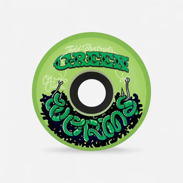 OJ - Green Worms Super Juice Wheels - 60mm 78a