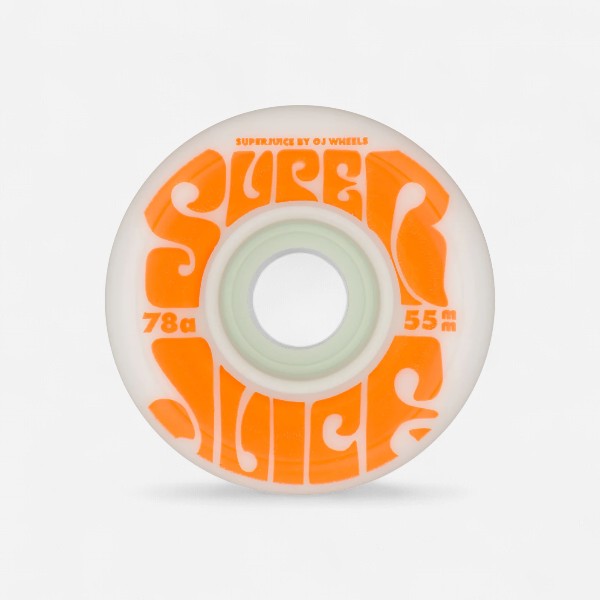 OJ - Mini Super Juice Wheels - 55mm White 78a