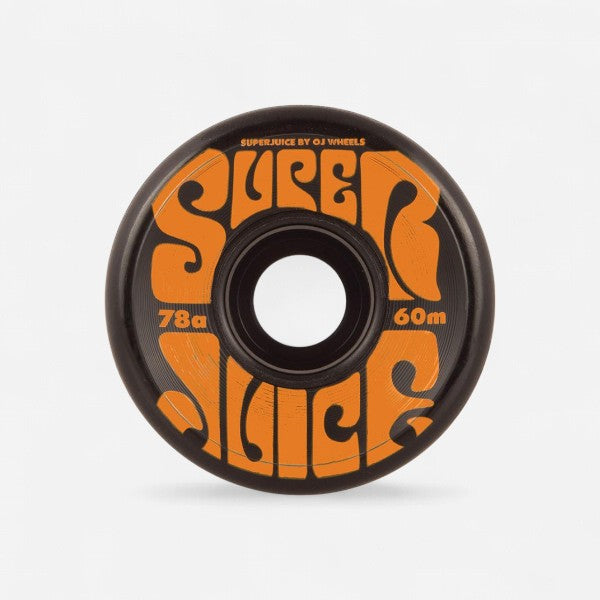 OJ - Super Juice Wheels - 60mm 78a Black (Soft Wheels)