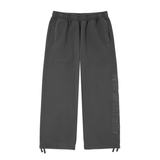 HUF - Olympia Open Hem Sweatpants - Black