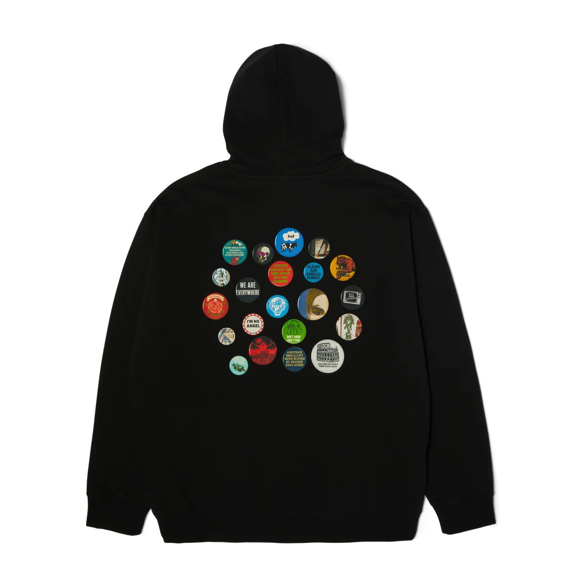 HUF - Olympia Hood - Black