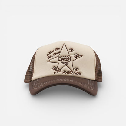 Passion - Target Practice Trucker Cap - Caramel