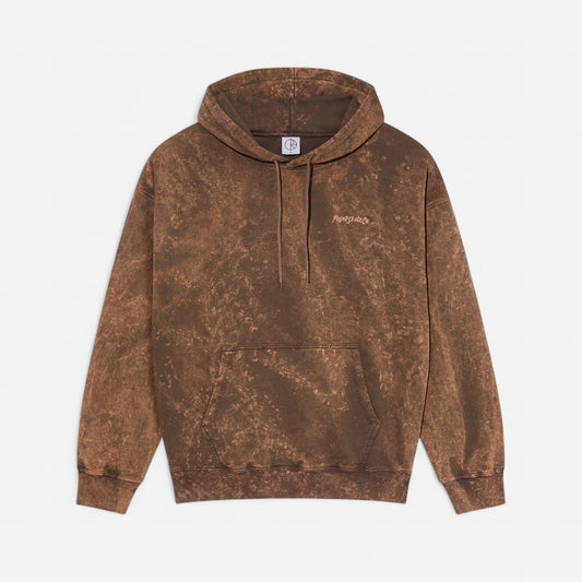 Polar - Surf Logo Acid Frank Hoodie - Brown