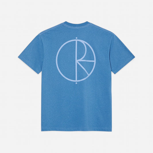 Polar - Stroke Logo Contrast Tee - French Blue