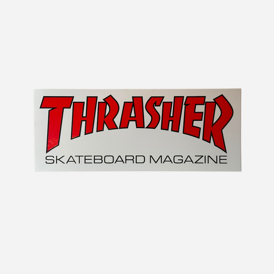 Thrasher - Mag Red Logo Sticker