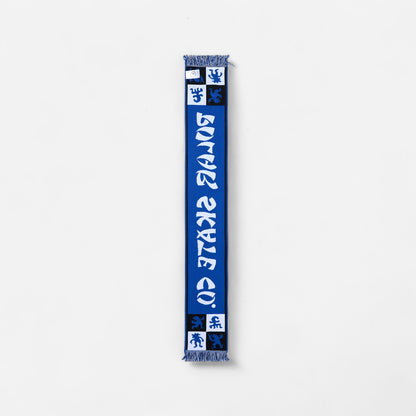 Polar - Football Scarf - Checkers Blue
