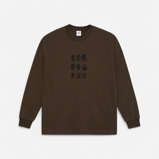 Polar - Sequence Longsleeve Tee - Brown