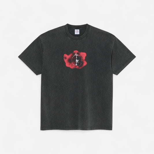 Polar - Metal Logo Tee - Silver Black