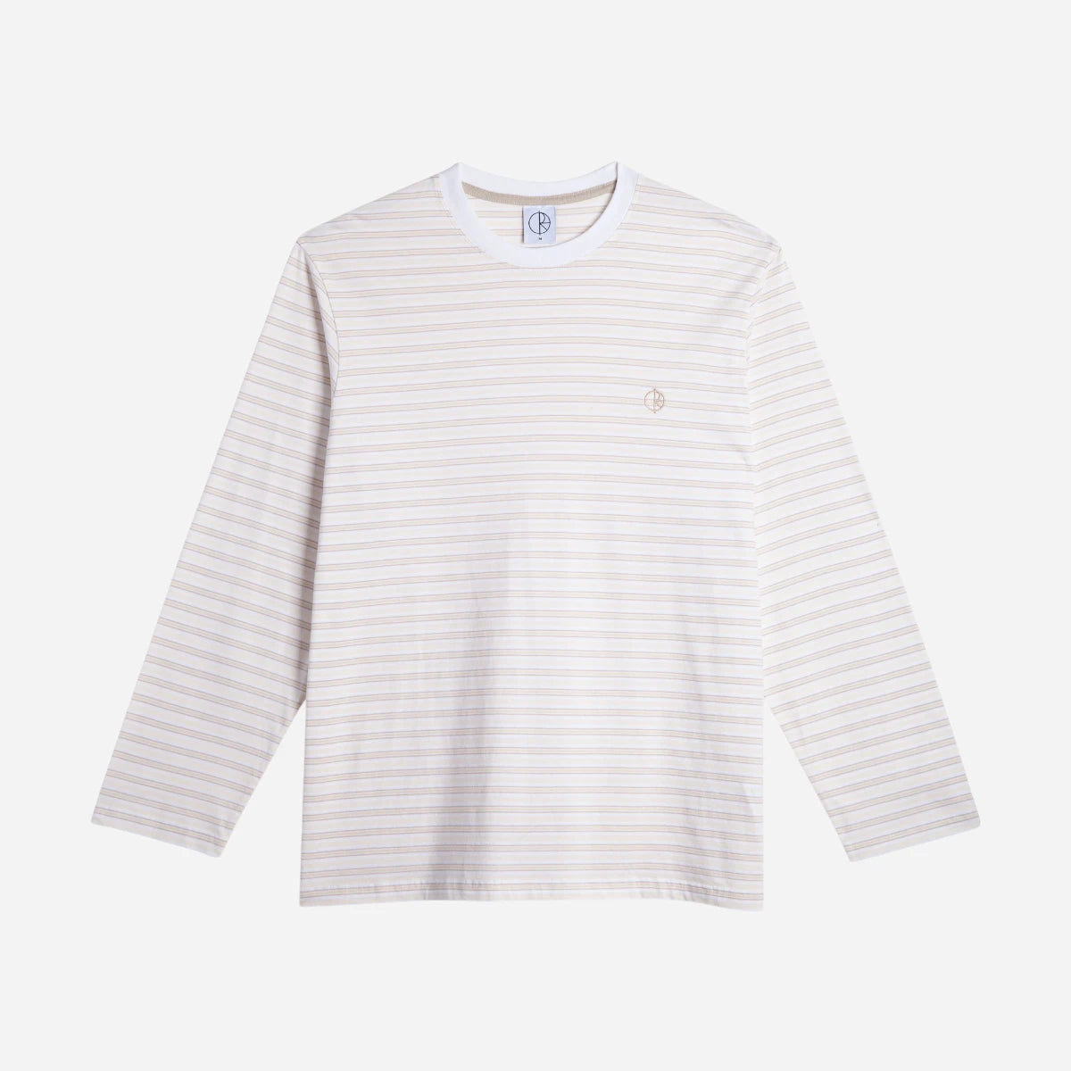 Polar - Steve Longsleeve Tee - White/Taupe