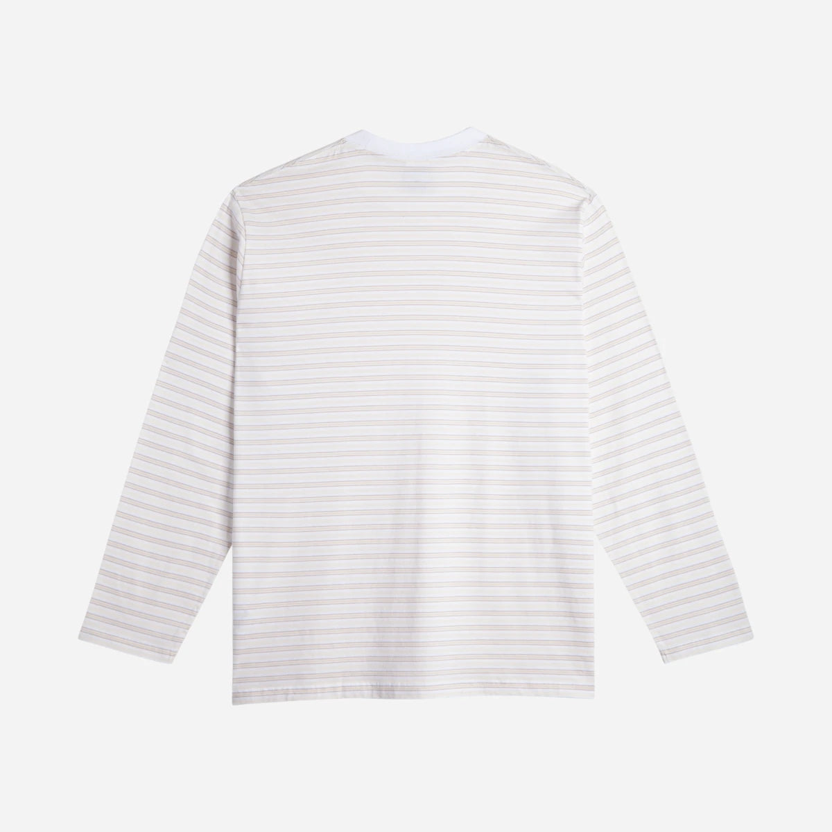 Polar - Steve Longsleeve Tee - White/Taupe
