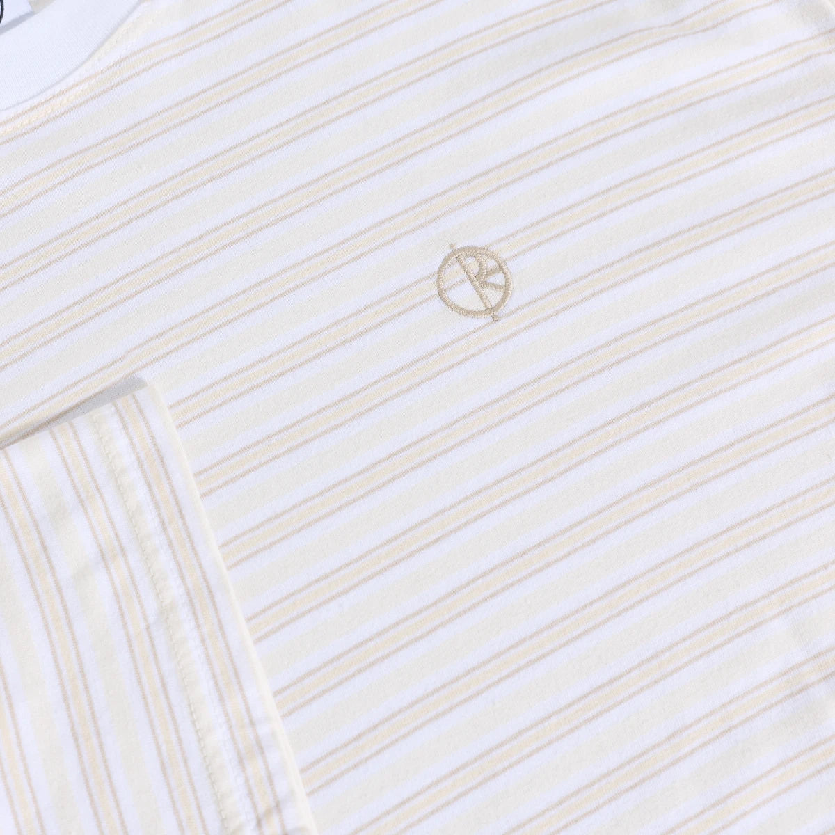 Polar - Steve Longsleeve Tee - White/Taupe