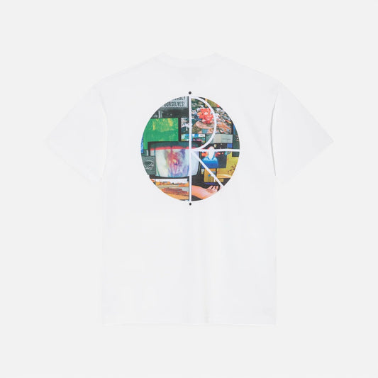 Polar - Ourselves Collage Fill Logo Tee - White