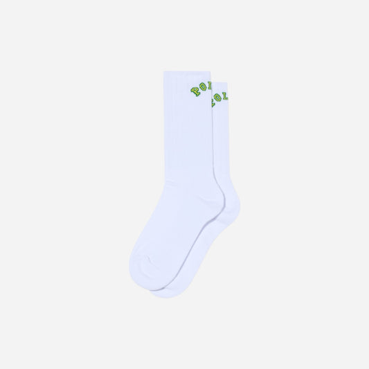 Polar - Large Rib Socks Socks - White