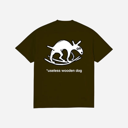 Polar - Useless Wooden Dog Tee - Chocolate