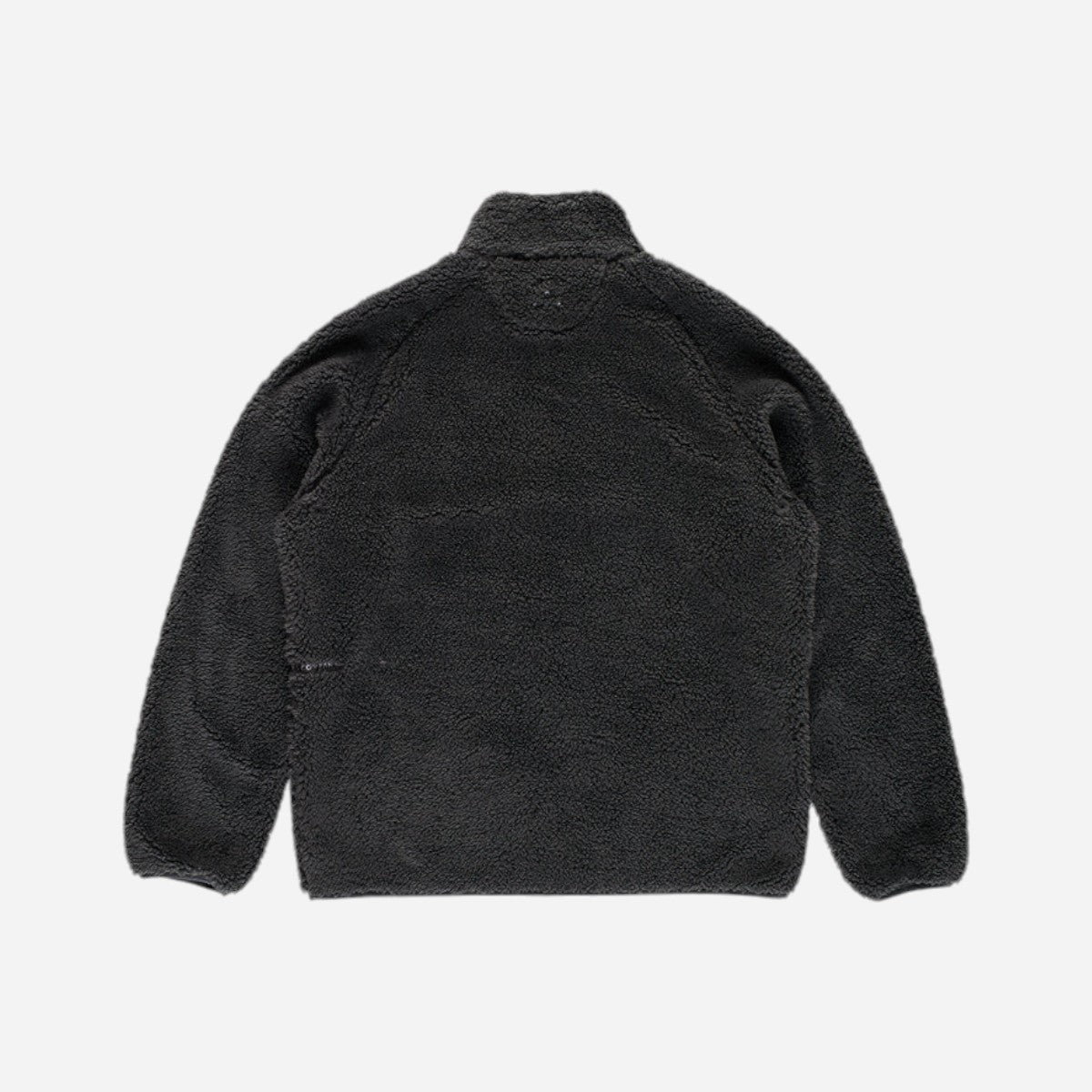 Pop Trading Company - Pop Arch Halfzip Fleece - Charcoal