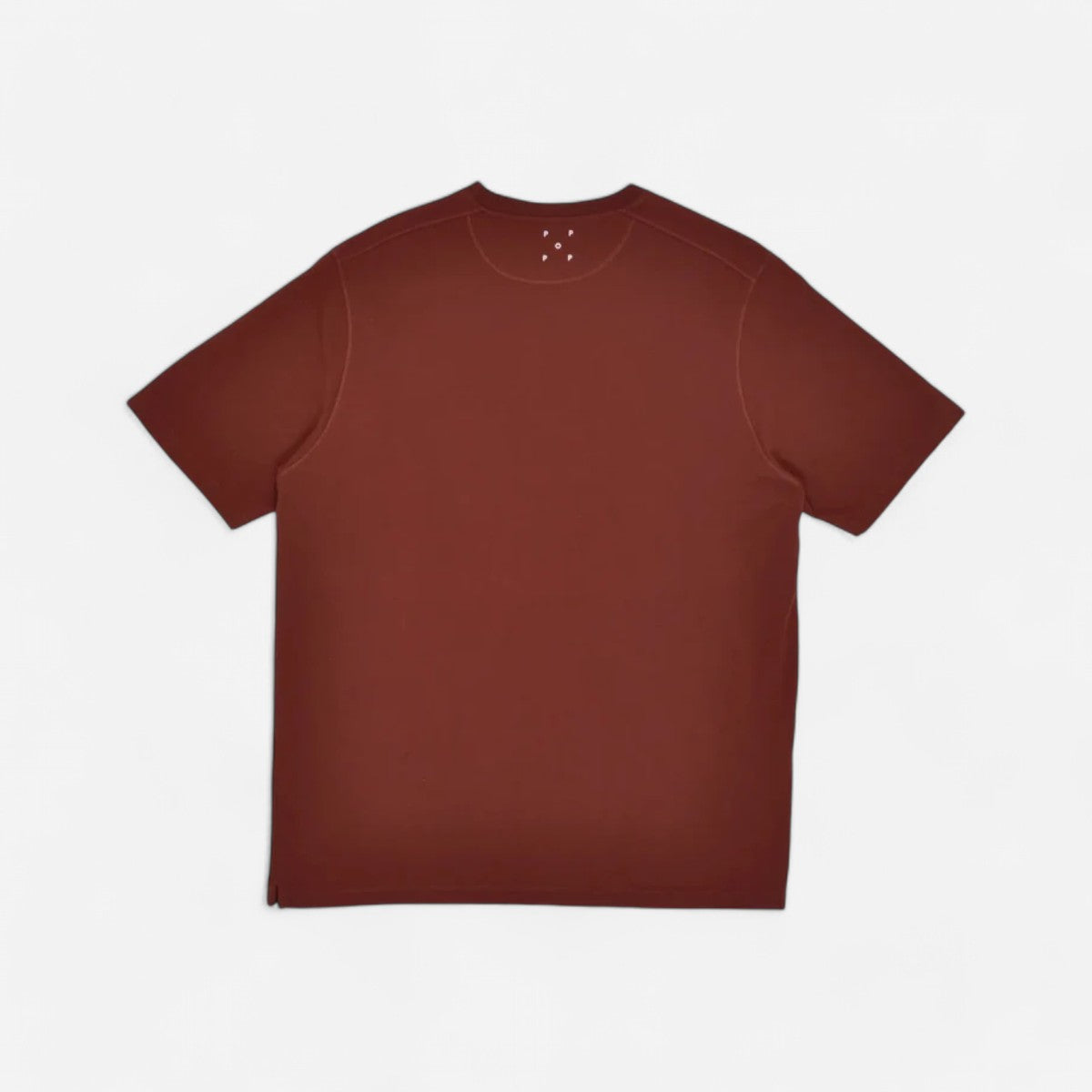 Pop Trading Company - Arch Tee - Fired Brick/Navy