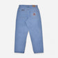 Pop Trading Company - Crest DRS Denim Pants - Stone Wash