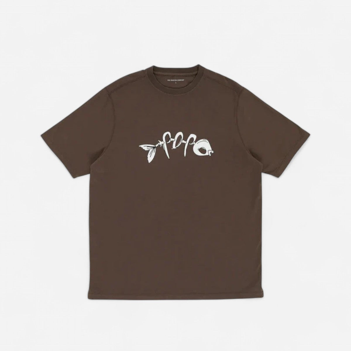 Pop Trading Company - Dead Fish Tee - Brown