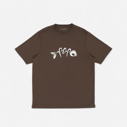 Pop Trading Company - Dead Fish Tee - Brown