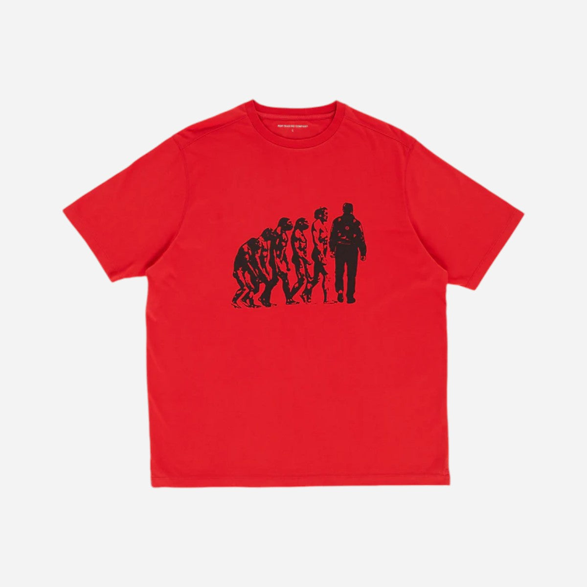 Pop Trading Company - Evolution Tee - Goji Berry