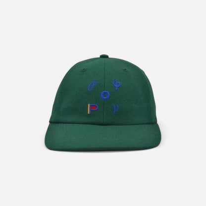 Pop Trading Company - Parra Six Panel Cap - Dark Green